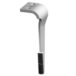 Нож ротационной бороны Kverneland с 2x твердым сплавом DKV 0018D (правый) | DKV 0018D, DKV 0018-3D