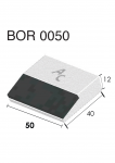 Долото культиватора приварноe BOR 0050 (40x50x12 мм) Agricarb