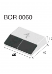 Долото культиватора приварноe BOR 0050 (40x60x12 мм) Agricarb