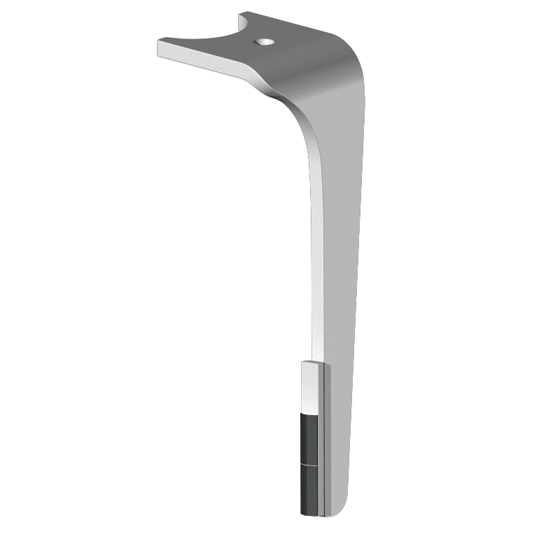 Нож ротационной бороны Amazone с 2x твердым сплавом DHA 2774-OD (правый) Agricarb